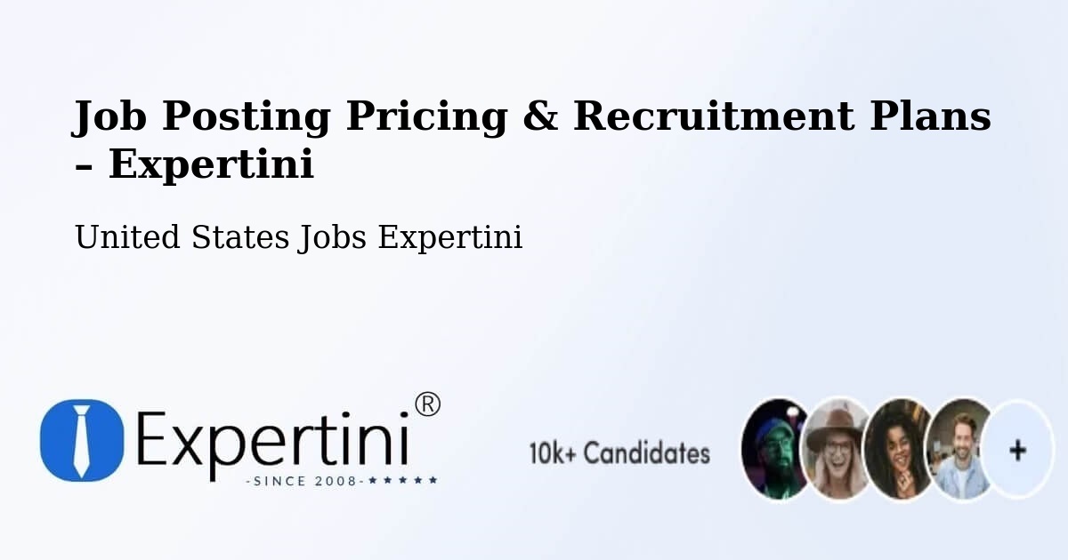 Job Posting Pricing & Recruitment Plans – Blackstone - Blackstone, United States Jobs Expertini